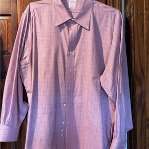 Men's Red and Blue Checkered Shirt